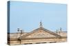 West Front, Chatsworth House, Derbyshire-null-Stretched Canvas