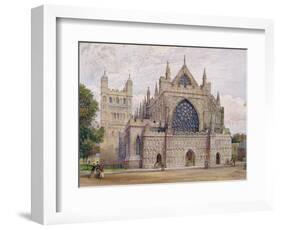 West Front, Exeter Cathedral-George Nattress-Framed Giclee Print