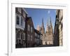 West Front, Lichfield Cathedral, Lichfield, Staffordshire, England, United Kingdom-Nick Servian-Framed Photographic Print