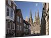 West Front, Lichfield Cathedral, Lichfield, Staffordshire, England, United Kingdom-Nick Servian-Mounted Photographic Print