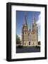 West Front, Lichfield Cathedral, Lichfield, Staffordshire, England, United Kingdom-Nick Servian-Framed Photographic Print