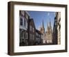 West Front, Lichfield Cathedral, Lichfield, Staffordshire, England, United Kingdom-Nick Servian-Framed Photographic Print