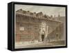 West Front of Blackwell Hall, King Street, City of London, 1811-George Shepherd-Framed Stretched Canvas