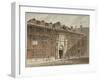 West Front of Blackwell Hall, King Street, City of London, 1811-George Shepherd-Framed Giclee Print