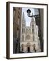 West Front of Burgos Cathedral, Seen from a Narrow Side Street, Burgos, Castilla Y Leon-Nick Servian-Framed Photographic Print