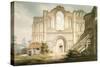 West Front of Castle Acre Priory Church, Near Downham, Norfolk, 1796-Edward Dayes-Stretched Canvas