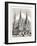 West Front of Lichfield Cathedral-null-Framed Giclee Print