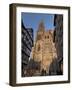 West Front of Notre-Dame Gothic Cathedral, From Rue Merciere, Strasbourg, Alsace, France, Europe-null-Framed Photographic Print