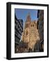West Front of Notre-Dame Gothic Cathedral, From Rue Merciere, Strasbourg, Alsace, France, Europe-null-Framed Photographic Print