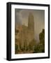 West Front of Notre Dame, Rouen-David Roberts-Framed Giclee Print