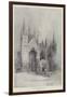 West Front of Peterborough Cathedral-Herbert Railton-Framed Giclee Print