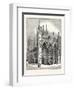 West Front of Peterborough Cathedral-null-Framed Giclee Print