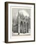 West Front of Peterborough Cathedral-null-Framed Giclee Print