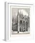 West Front of Peterborough Cathedral-null-Framed Giclee Print