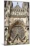 West front of Reims cathedral, Reims, Marne, France-Godong-Mounted Photographic Print