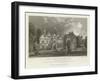 West Front of Spains Hall, Finchingfield, Essex, the Seat of John Ruggles Brice, Esquire-William Henry Bartlett-Framed Giclee Print