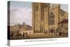 West Front of St. Patrick's Cathedral, 1793-James Malton-Stretched Canvas