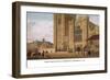 West Front of St. Patrick's Cathedral, 1793-James Malton-Framed Art Print