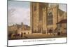 West Front of St. Patrick's Cathedral, 1793-James Malton-Mounted Art Print