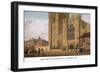 West Front of St. Patrick's Cathedral, 1793-James Malton-Framed Art Print