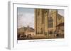 West Front of St. Patrick's Cathedral, 1793-James Malton-Framed Art Print