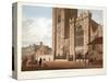 West Front of St. Patrick's Cathedral, Dublin, 1793-James Malton-Stretched Canvas