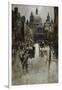 West Front of St. Paul's from Ludgate Hill-Joseph Pennell-Framed Giclee Print