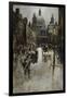 West Front of St. Paul's from Ludgate Hill-Joseph Pennell-Framed Giclee Print