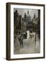 West Front of St. Paul's from Ludgate Hill-Joseph Pennell-Framed Giclee Print