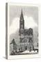 West Front of Strasburg Cathedral-null-Stretched Canvas
