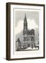 West Front of Strasburg Cathedral-null-Framed Giclee Print