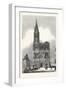 West Front of Strasburg Cathedral-null-Framed Giclee Print