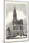 West Front of Strasburg Cathedral-null-Mounted Giclee Print