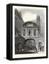 West Front of Temple Bar London-null-Framed Stretched Canvas