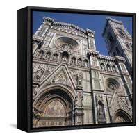 West Front of the Basilica Di Santa Maria Del Fiore, 14th-15th Century-Giotto-Framed Stretched Canvas