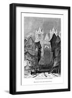 West Front of the Cathedral at Rheims, 1843-J Jackson-Framed Giclee Print