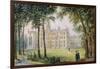 West Front of the New Building of St. John's College, Cambridge-Richard Bankes Harraden-Framed Giclee Print