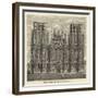 West Front of Wells Cathedral-null-Framed Giclee Print