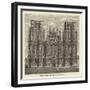 West Front of Wells Cathedral-null-Framed Giclee Print