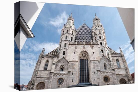 West front, St. Stephens Cathedral, Vienna, Austria, Europe-Jean Brooks-Stretched Canvas