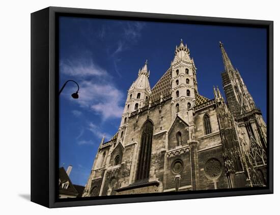 West Front, Stephansdom (St. Stephan's Cathedral), Vienna, Austria-Jean Brooks-Framed Stretched Canvas