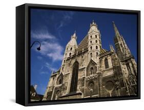 West Front, Stephansdom (St. Stephan's Cathedral), Vienna, Austria-Jean Brooks-Framed Stretched Canvas