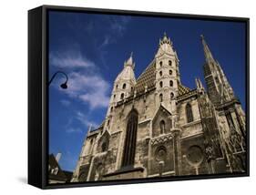 West Front, Stephansdom (St. Stephan's Cathedral), Vienna, Austria-Jean Brooks-Framed Stretched Canvas