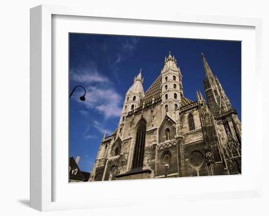 West Front, Stephansdom (St. Stephan's Cathedral), Vienna, Austria-Jean Brooks-Framed Photographic Print