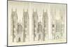 West Front Tower-Nicholas Hawksmoor-Mounted Art Print