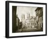 West Front, York Minster, from Lendall Street, 1845 (B/W Photo)-William Henry Fox Talbot-Framed Giclee Print