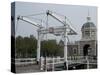 West Gate and Bridge, Leiden, Netherlands, Europe-Ethel Davies-Stretched Canvas