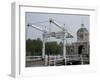 West Gate and Bridge, Leiden, Netherlands, Europe-Ethel Davies-Framed Photographic Print