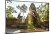 West Gate at Ta Prohm Temple (Rajavihara)-Michael Nolan-Mounted Photographic Print