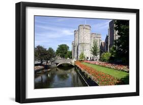 West Gate Towers, Canterbury, Kent-Peter Thompson-Framed Photographic Print